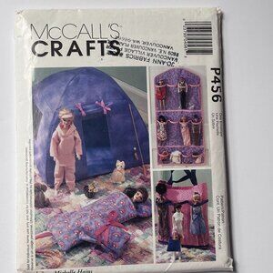 MCCall's Crafts Fashion doll organizers & Accessories Uncut Pattern P456
